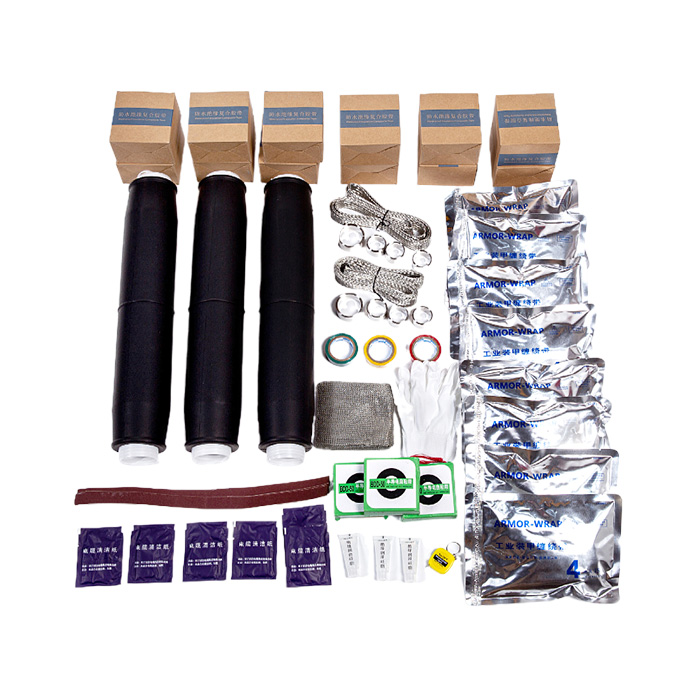 Cold shrink terminal